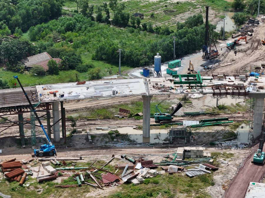 Deep Bored-Pile Foundation — site photo