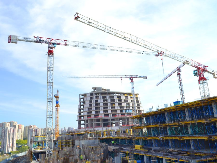 Four-Storey Commercial Block — site photo